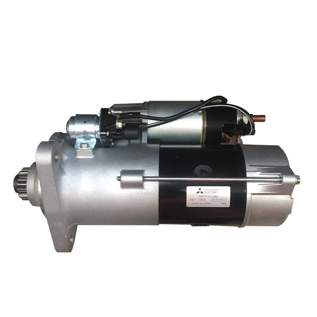 Starter Motor - Mitsubishi OEM - 24V, 7Kw - Suits Mercedes Actros, Axor
