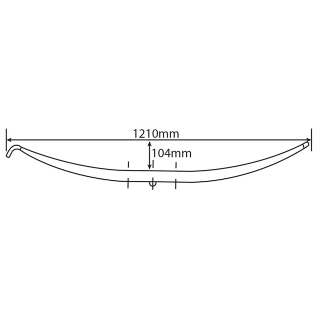 Monoloeaf Spring R-O TYPE 10Tonne