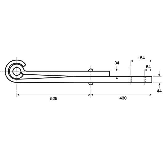 TRAILING ARM C/W BUSH