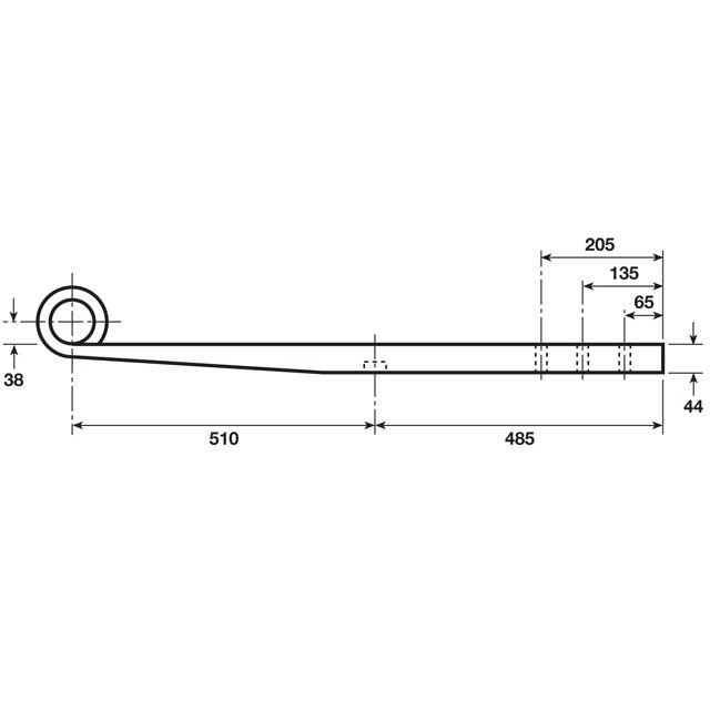 TRAILING ARM STANDARD