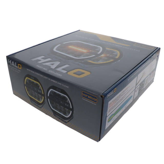 Packaging for 1001-2500 BOREMAN HALO LED DUAL POSITION LIGHT