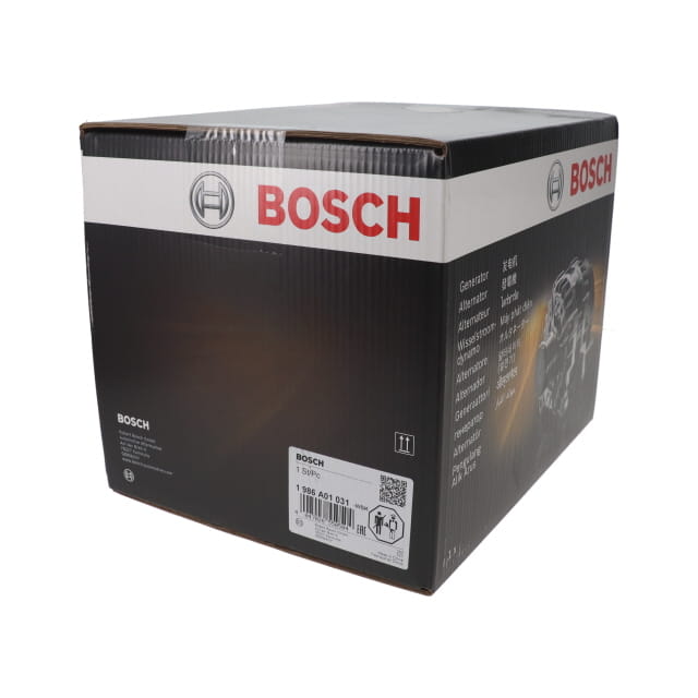 Packaging for 1986A01031 GENUINE BOSCH ALTERNATOR OEM 24V 120A