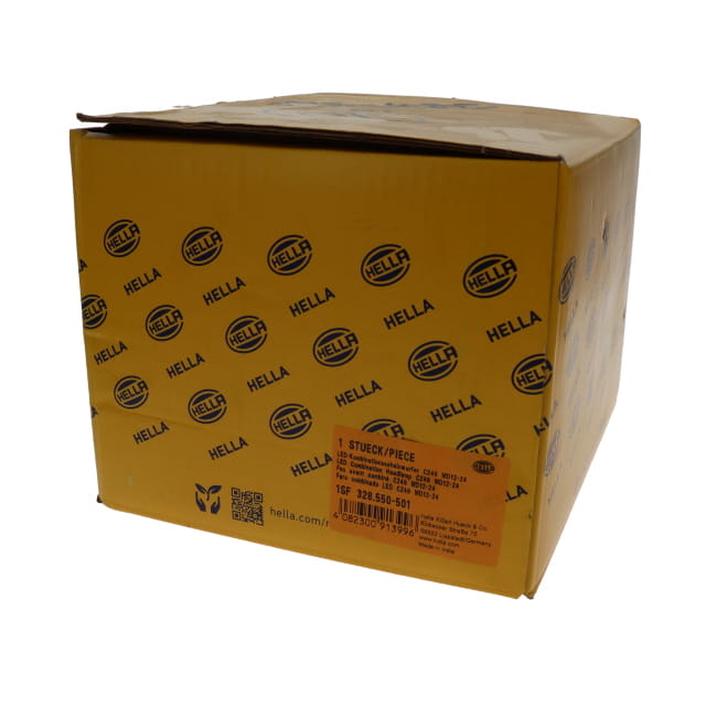 Packaging for 1SF328550-501 C240 HELLA HEADLIGHT RH