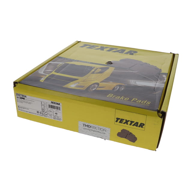 Packaging for 2927804 Textar CV Brake Pads