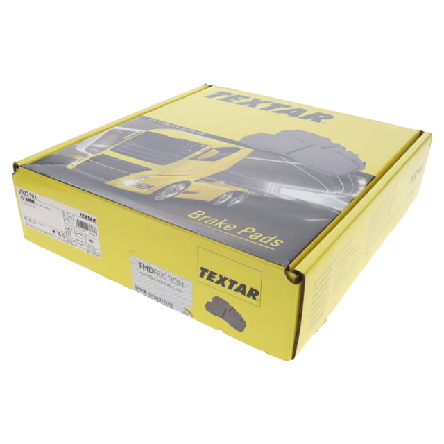 Packaging for 2933101 TEXTAR Brake Pad Kit Knorr SB7 SN7 Protec s