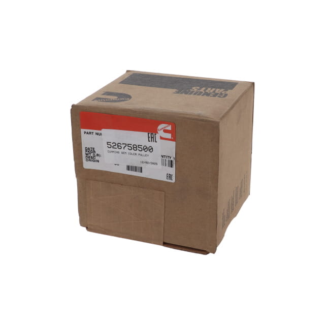 Packaging for 526758500 CUMMINS OEM IDLER PULLEY