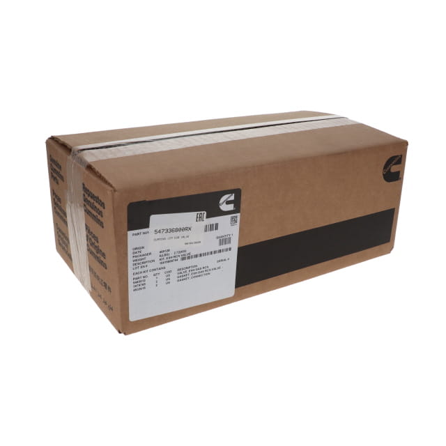 Packaging for 547336800RX CUMMINS OEM EGR VALVE EXCHANGE