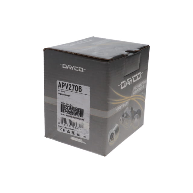 Packaging for APV2706 DAYCO IDLER PULLEY TO SUIT CUMMINS