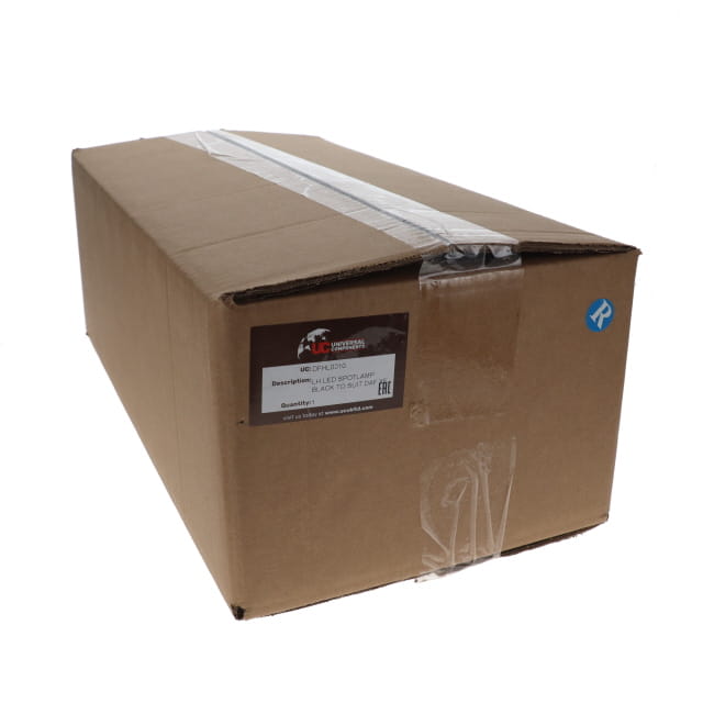 Packaging for DFHL0010 RH LED Spotlamp Chrome to suit DAF XF XG Euro 6