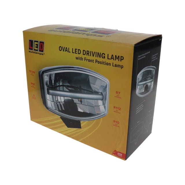 Packaging for DL245 Oval LED Driving Lamp