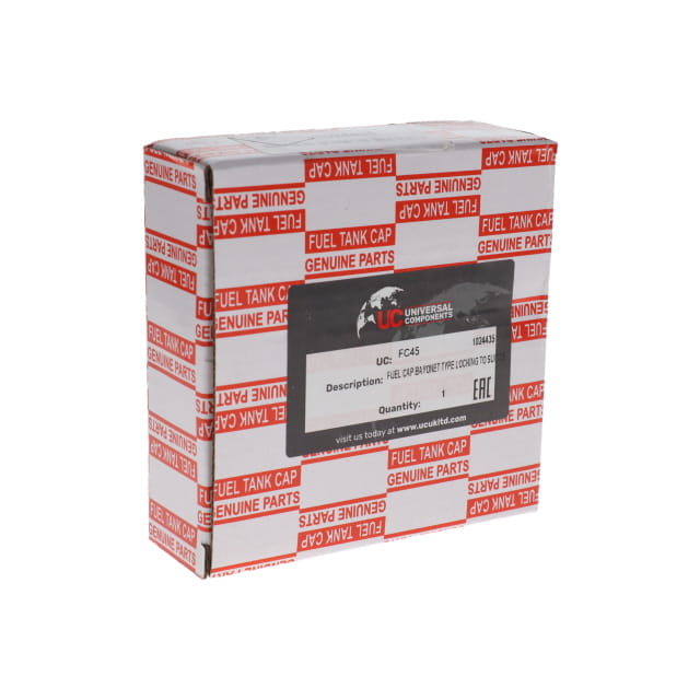 Packaging for FC45 Fuel Cap Bayonet Type Locking To Suit Dennis Elite