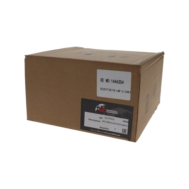 Packaging for KLTF0730 SPOT LAMP RH CLEAR TO SUIT SCANIA R SERI