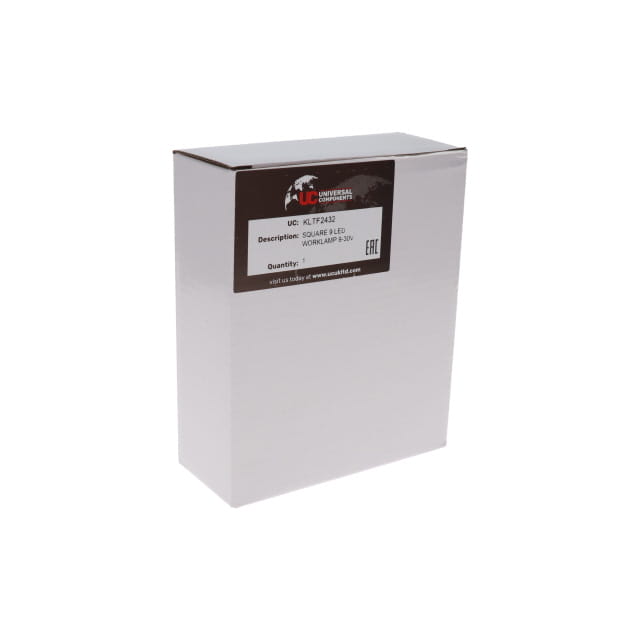 Packaging for KLTF2432 Square 9 Led Worklamp 9-30V
