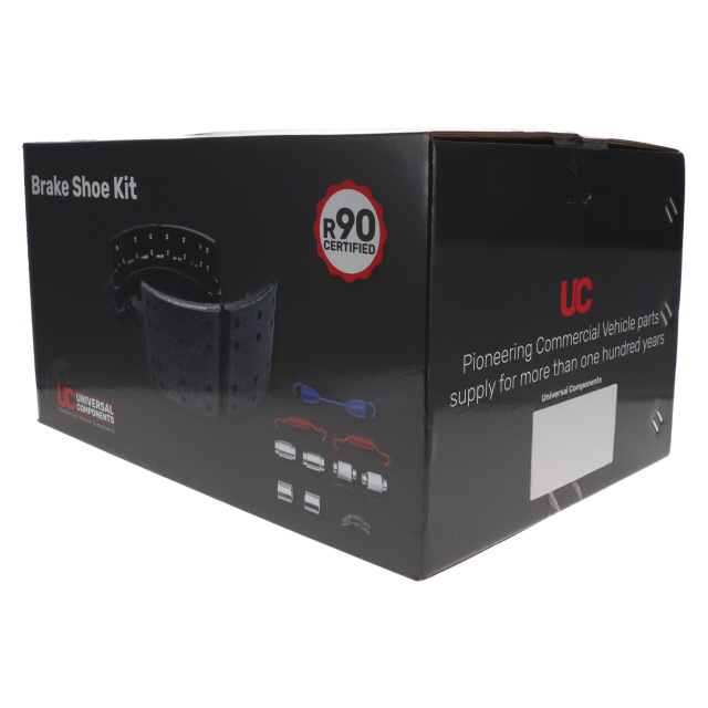 Packaging for LBS0012 Lined Brake Shoe SJ30/31 420X200 Wheel Set