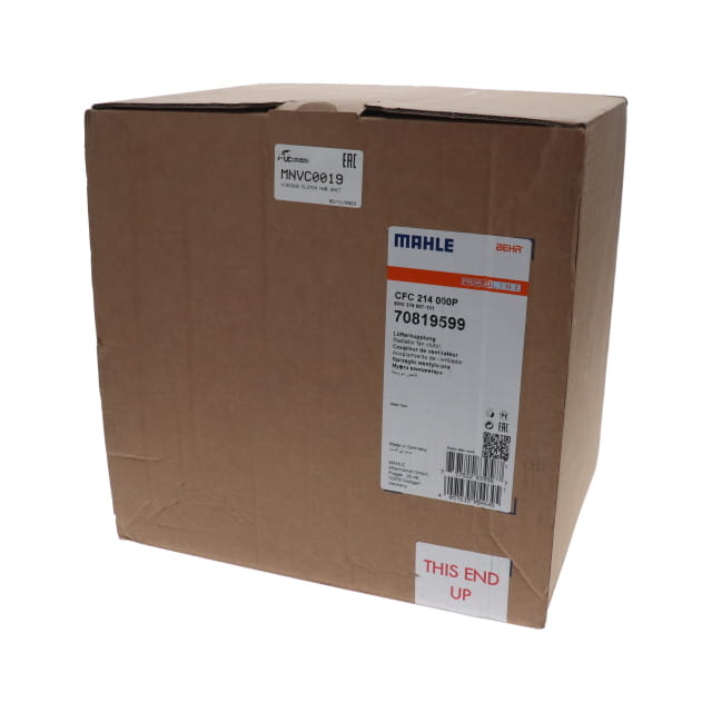 Packaging for MNVC0019 Viscous clutch hub unit to suit MAN