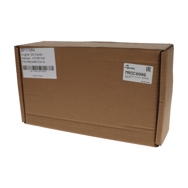 Packaging for MROC0006 Oil Cooler - To Suit Mercedes Euro 6