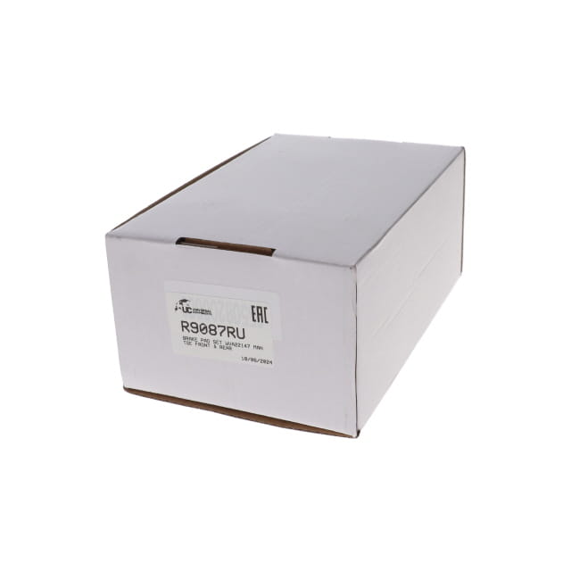 Packaging for R9087RU Brake Pad Set - WVA 22147 - Suits MAN TGE, VW Crafter Front