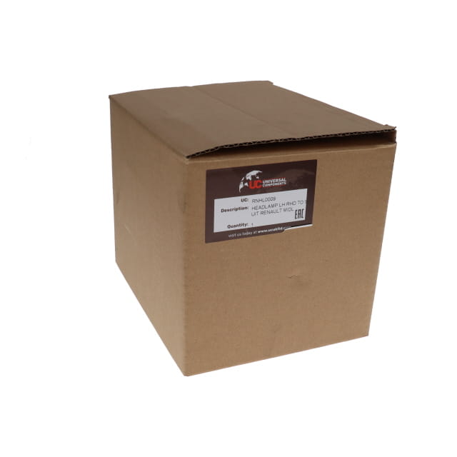 Packaging for RNHL0009 HEADLAMP LH RHD TO SUIT RENAULT MIDLUM D13