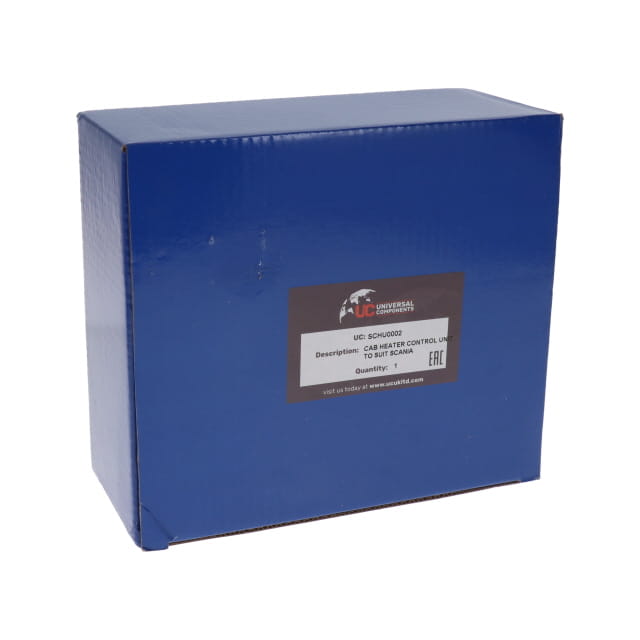 Packaging for SCHU0002 Cab Heater Control Unit To Suit Scania
