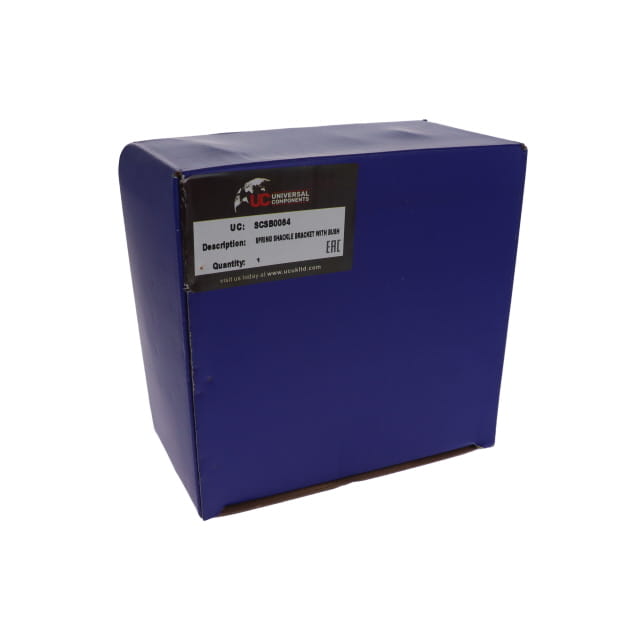 Packaging for SCSB0084 Spring Shackle Bracket With Bush