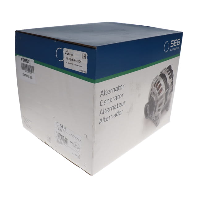Packaging for VLAL0001OEM Alternator - OEM BOSCH-SEG - 24V, 120A