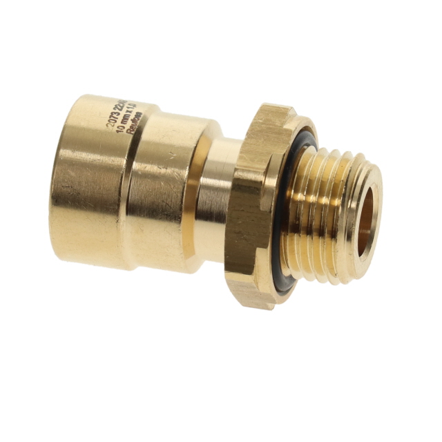 R011101601 RAUFOSS M16 MALE STUD 10X1 TUBE