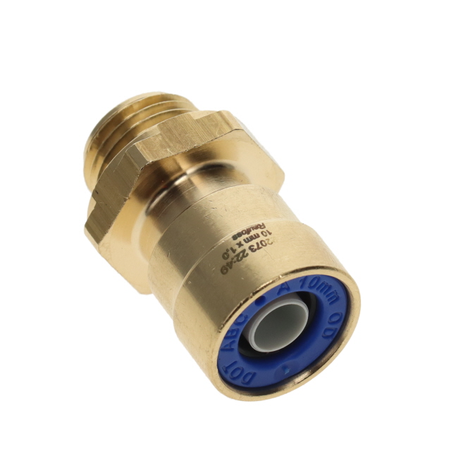 R011101601 RAUFOSS M16 MALE STUD 10X1 TUBE