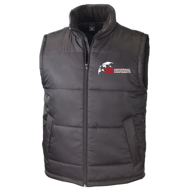 Result Core Bodywarmer Black - Small