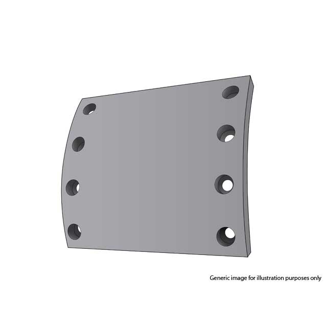 R2512 BRAKE LINING SINGLE RW29/2 WVA19554