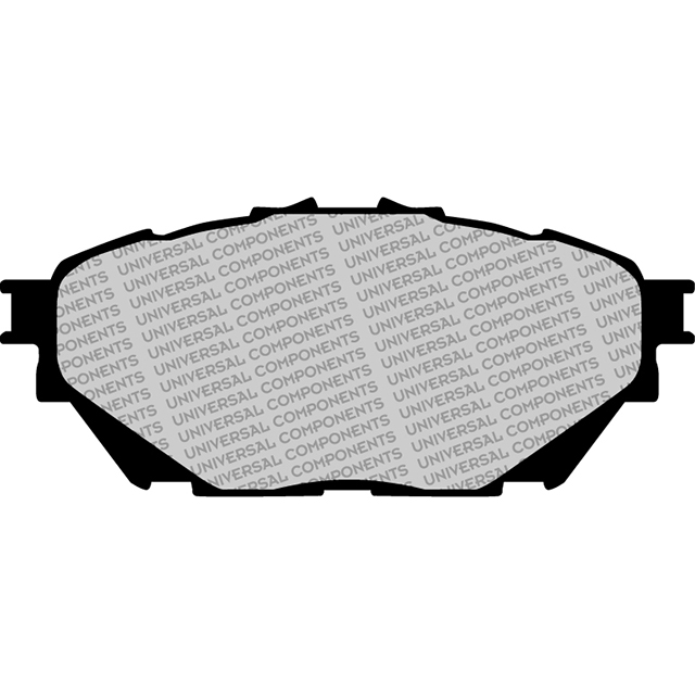 Brake Pad Set - WVA 25749 REG90 - Suits Mitsubishi Canter, Fuso