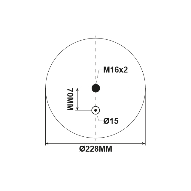SCAS0001 AIRSPRING ASSY (KLTJ0183) SCANIA NEW GEN
