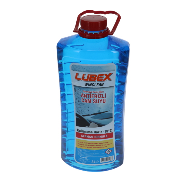 LUBEX Screenwash with Anti-Freeze - 3LTRS