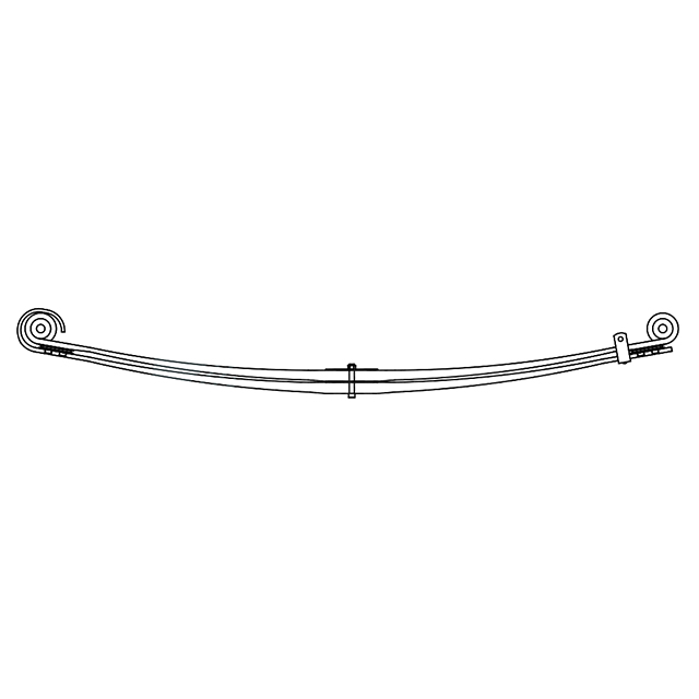 Front Twin Leaf Spring to suit Scania