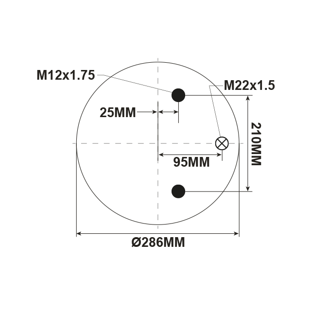 SFAS0004 AIRSPRING ASSY SAF