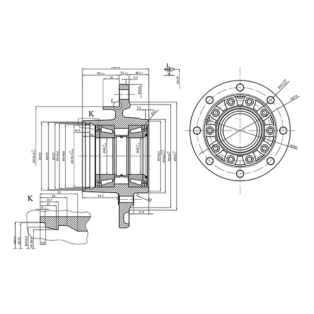 Hub Assembly To Suit Saf
