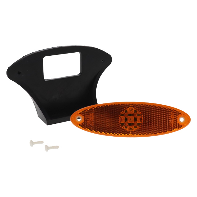 PEREI LED AMBER SIDE MARKER 24V TWIN SUPERSEAL INC BRACKET