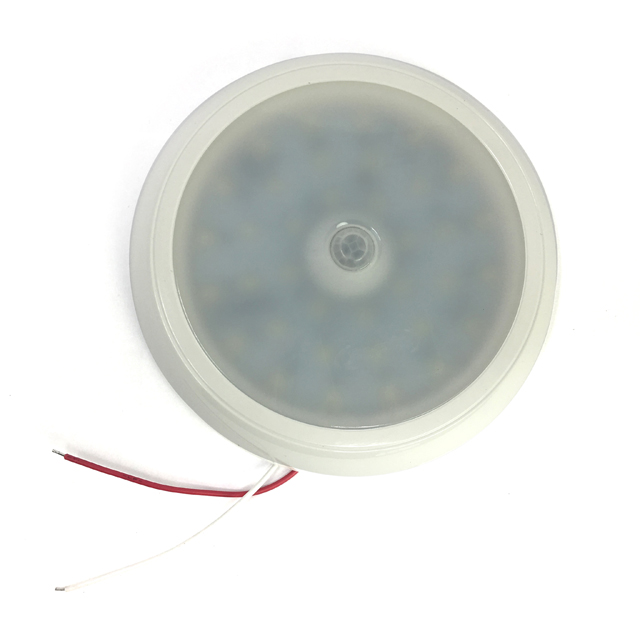 LED ROUND INTERIOR LAMP WITH PIR SENSOR 2200 LUMENS