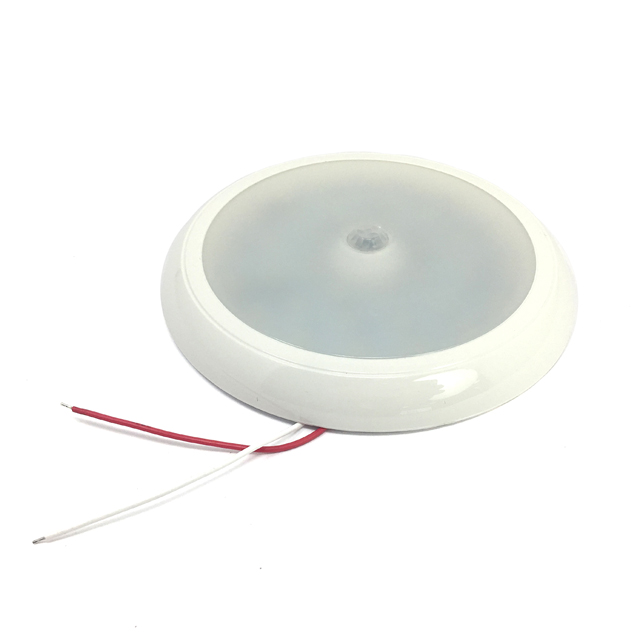 SS-70122 LED ROUND INTERIOR LAMP WITH PIR SENSOR 2200 LUMENS
