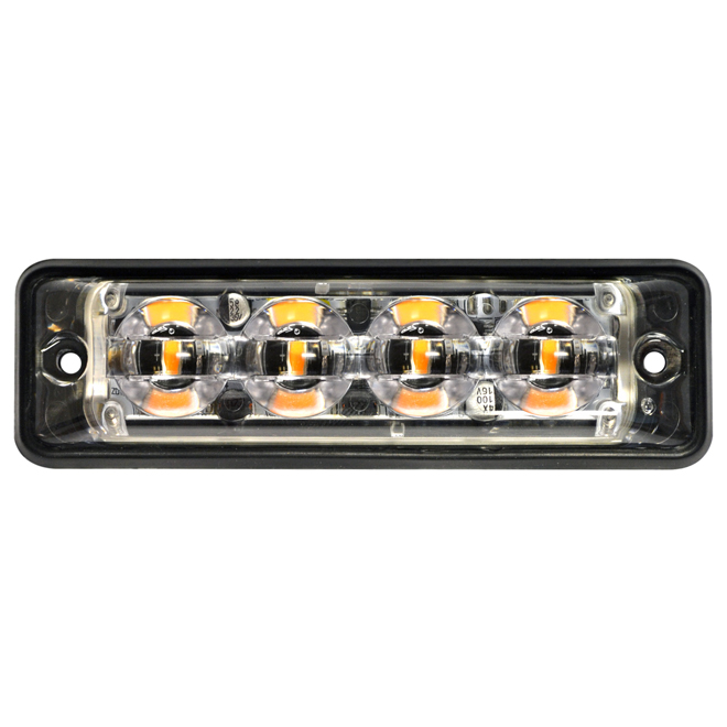 Super-Slim Warning Lamp - 4-LED