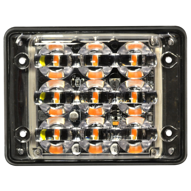 Super-Slim Warning Lamp - 9-LED Block