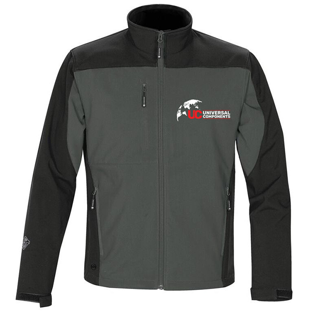 Stormtech Edge Softshell Jacket Graphite/Black - XXL