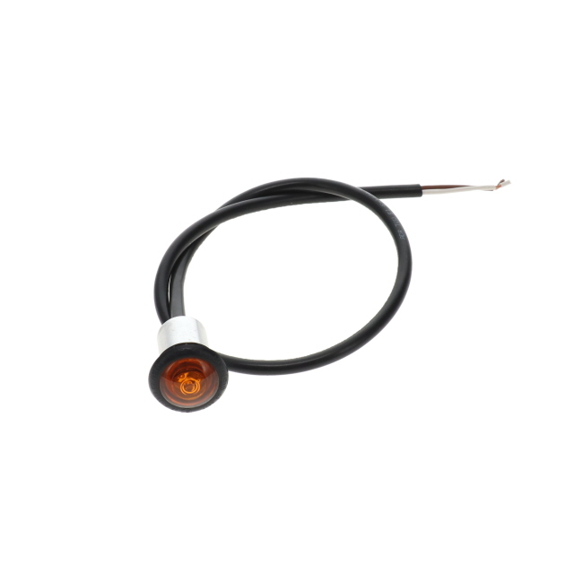 Side Marker - End Outline Amber LED - 12V