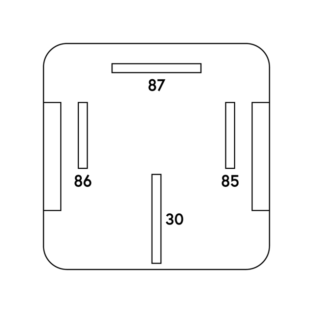 TRH006 12V 70A SEALED HD RELAY MAKE/BREAK N/O WITH RESISTOR