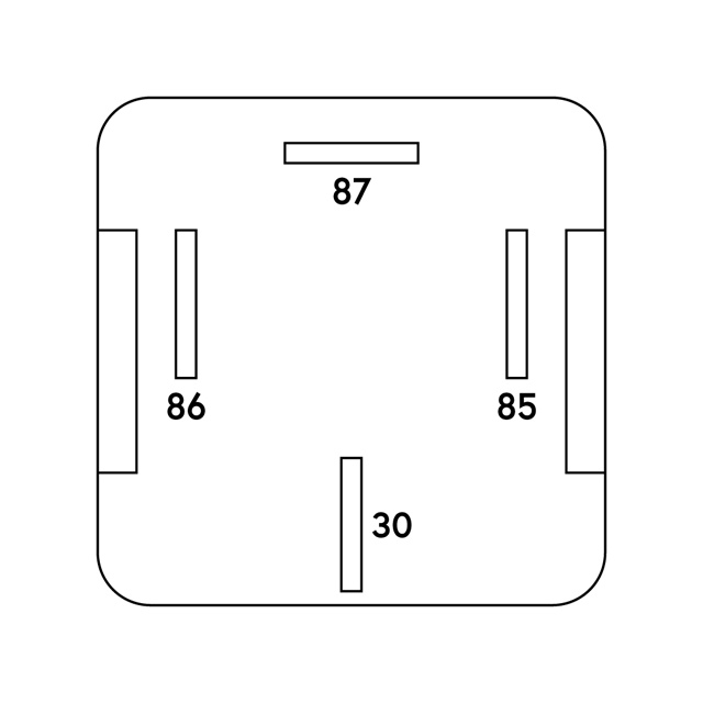 TRM004 12V 15A MINI RELAY MAKE/BREAK FUSED