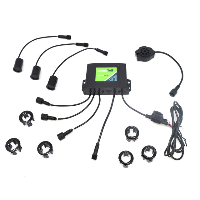 TUD004 CORNER ULTRASONIC DETECTION SYSTEM - 3 SENSORS