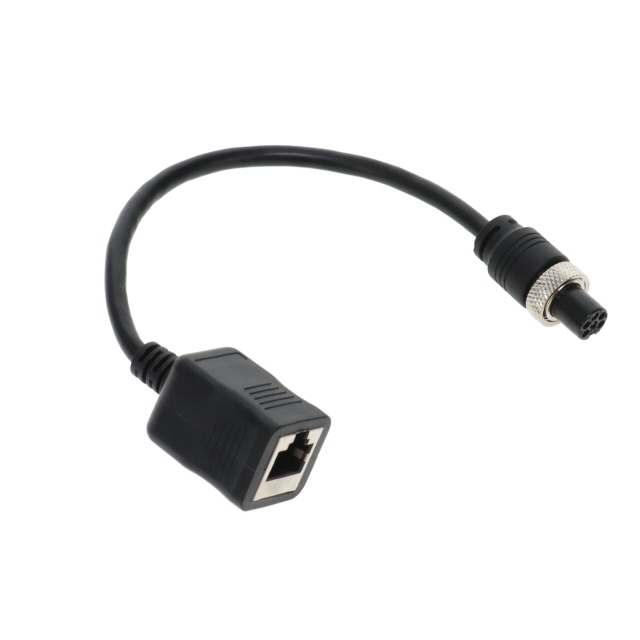 TVA6P45 CCTV Converter Cable - 6 Pin IPC - RJ45 Socket