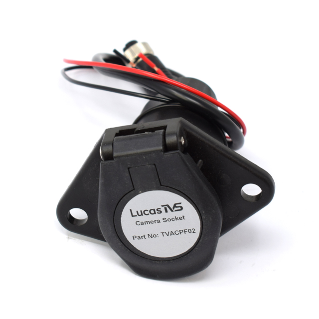 7 PIN BESPOKE KEYED SOCKET FEMALE 4 PIN CCTV PLUG& AUX POWER