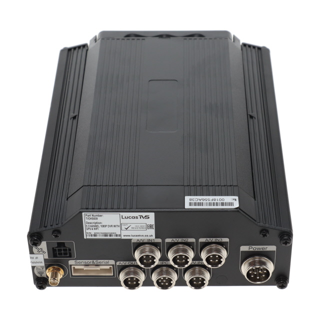 TVDKB009 DVR Digital Video Recorder - 5 Channel, 1080p, GPS, Wifi - No Hard Drive