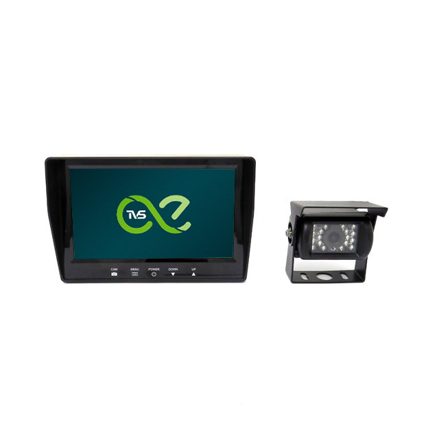 7" Monitor with Analogue Rear View Reversing Camera - 3 Channel