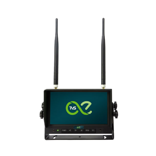 TVM001QRW 7 INCH DIGITAL LCD QUAD VIEW WIRELESS MONITOR WITH IN BUIT I